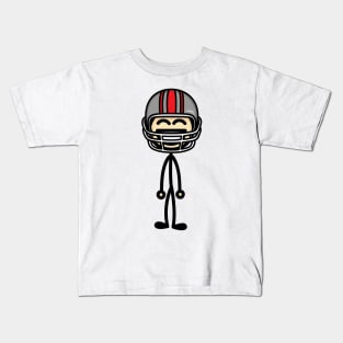 football player Kids T-Shirt